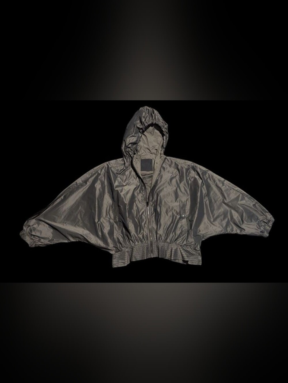 Demoo Parkchoonmoo Batwing Cropped Windbreaker Jacket